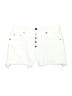 Pistola White Denim Shorts Size 24 waist - photo 1