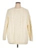 Lands' End 100% Cotton Ivory Pullover Sweater Size 1X - photo 1
