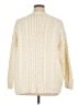 Lands' End 100% Cotton Ivory Pullover Sweater Size 1X - photo 2