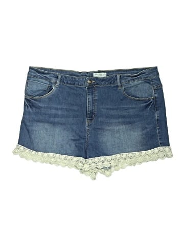 chic soul (chicsoul.com) Denim Shorts (view 1)