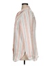 L.L.Bean Stripes Pink Long Sleeve Button-Down Shirt Size XL - photo 5