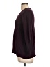 DKNY Jeans Burgundy Purple Pullover Sweater Size L - photo 5