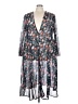 Unbranded Gray Blue Kimono Size 3X - photo 1