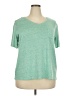 Croft & Barrow Green Short Sleeve Top Size XXL - photo 1