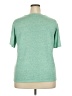 Croft & Barrow Green Short Sleeve Top Size XXL - photo 2