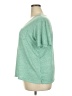 Croft & Barrow Green Short Sleeve Top Size XXL - photo 5