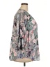 Torrid 100% Polyester Gray 3/4 Sleeve Blouse Size 3X Plus (3) - photo 4