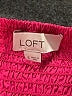Ann Taylor LOFT 100% Polyester Pink Short Sleeve Top Size 6 - photo 4