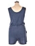 Como Blu Solid Blue Ivory Romper Size 1X - photo 2