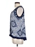 New Directions Blue Sleeveless Blouse Size L - photo 5