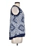 New Directions Blue Sleeveless Blouse Size L - photo 4