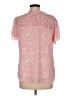 Unbranded 100% Polyester Stars Pink Short Sleeve Blouse Size M - photo 2