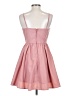 Mi ami Solid Pink Cocktail Dress Size S - photo 2