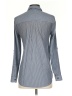 Express Chevron-herringbone Gray Long Sleeve Blouse Size XS - photo 2