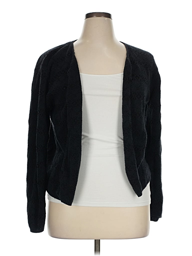 Pre-owned Croft & Barrow Blazer Jacket In Black