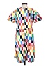 Target 100% Cotton Argyle White Casual Dress Size S - photo 2