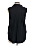 Ellen Tracy Black Sleeveless Blouse Size M - photo 2