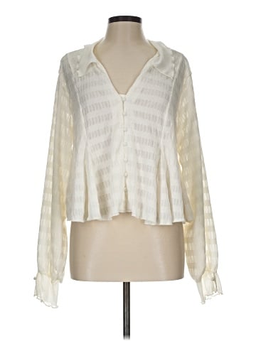 Anthropologie Long Sleeve Blouse (view 1)