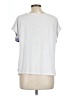 Kim Rogers Paisley Blue Short Sleeve Blouse Size L - photo 2