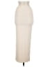 AYM 100% Polyester Solid Ivory Formal Skirt Size M - photo 2