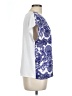 Kim Rogers Paisley Blue Short Sleeve Blouse Size L - photo 4