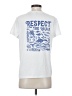 Shein White Short Sleeve T-Shirt Size 4 - photo 2