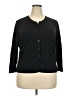 Chaps 100% Cotton Black Cardigan Size XXL - photo 1