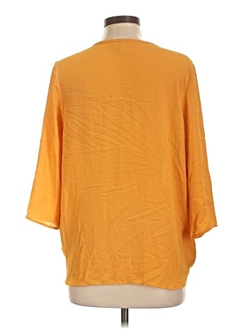 Lime n Chili 3/4 Sleeve Blouse (view 2)