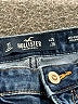 Hollister Hearts Blue Jeans Size 26 waist - photo 7