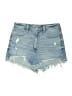 Hollister Blue Denim Shorts Size 27 waist - photo 1