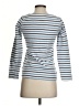 Joules 100% Cotton Stripes Blue Long Sleeve Turtleneck Size 2 - photo 2