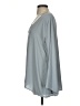 The Impeccable Pig 100% Polyester Gray Long Sleeve Blouse Size S - photo 5