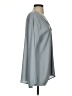 The Impeccable Pig 100% Polyester Gray Long Sleeve Blouse Size S - photo 4