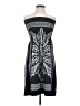Venus 100% Polyester Graphic Black Cocktail Dress Size S - photo 1