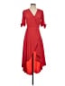 Topshop Red Cocktail Dress Size 2 - photo 1