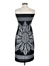 Venus 100% Polyester Graphic Black Cocktail Dress Size S - photo 2