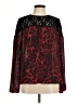 MICHAEL Michael Kors 100% Polyester Animal Print Red Long Sleeve Blouse Size M - photo 1