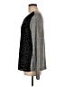 Kaileigh Stars Black Long Sleeve Top Size L - photo 5