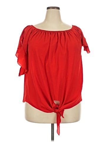 Lucky More Short Sleeve Blouse (view 1)