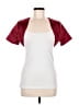 Alfred Angelo 100% Polyester Burgundy Short Sleeve Top Size 8 - photo 1