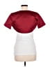 Alfred Angelo 100% Polyester Burgundy Short Sleeve Top Size 8 - photo 2