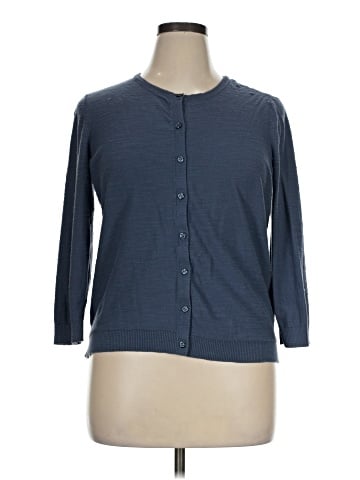 Ann Taylor LOFT Outlet 3/4 Sleeve Button-Down Shirt (view 1)