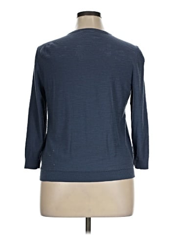 Ann Taylor LOFT Outlet 3/4 Sleeve Button-Down Shirt (view 2)