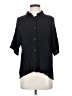 XCVI 100% Rayon Black 3/4 Sleeve Button-Down Shirt Size XS - photo 1