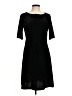 Lands' End Solid Black Cocktail Dress Size M - photo 1