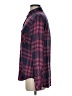 Rails 100% Rayon Plaid Burgundy Long Sleeve Button-Down Shirt Size S - photo 5