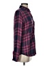 Rails 100% Rayon Plaid Burgundy Long Sleeve Button-Down Shirt Size S - photo 4