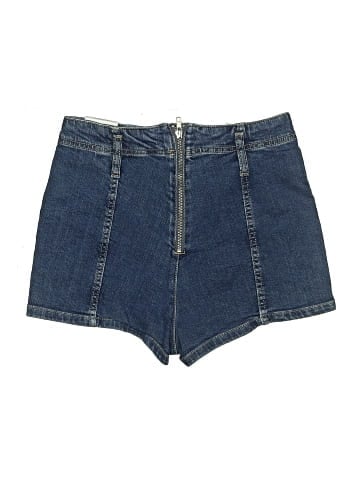 Topshop Denim Shorts (view 2)