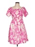 Assorted Brands Paisley Pink Cocktail Dress Size Lg - XL - photo 1