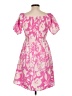 Assorted Brands Paisley Pink Cocktail Dress Size Lg - XL - photo 2